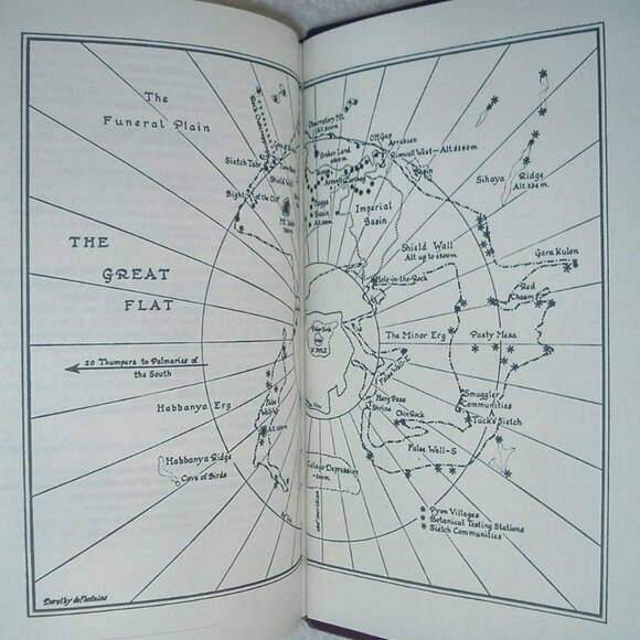 DUNE by Frank Herbert Easton Press Leather Memorial Edition 1987 - Picture 4 of 7